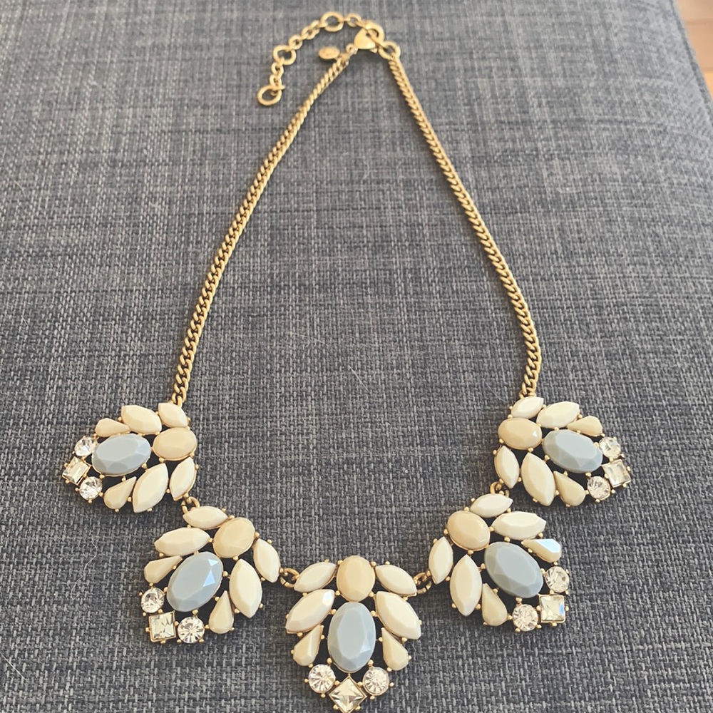 J Crew chunky stone necklace